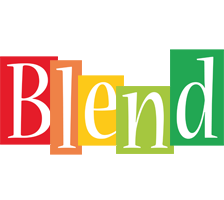 Blend colors logo