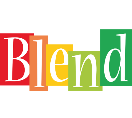 Blend colors logo
