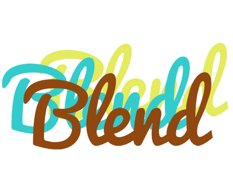 Blend cupcake logo