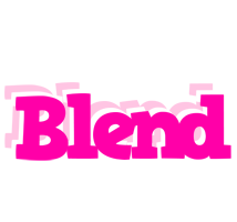 Blend dancing logo