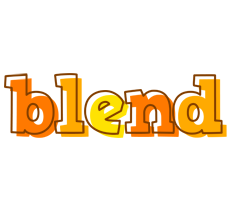 Blend desert logo