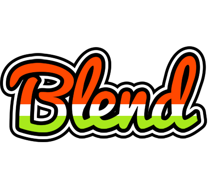 Blend exotic logo