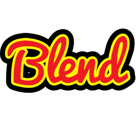 Blend fireman logo