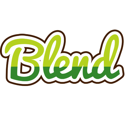 Blend golfing logo