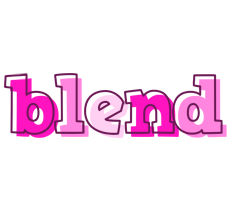 Blend hello logo