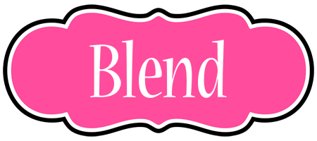 Blend invitation logo