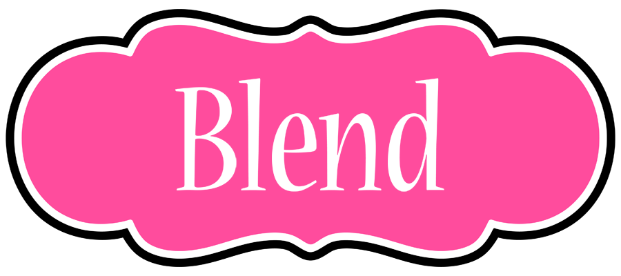 Blend invitation logo
