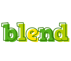 Blend juice logo