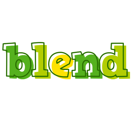 Blend juice logo