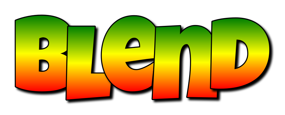 Blend mango logo