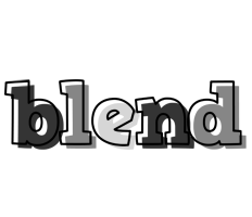 Blend night logo