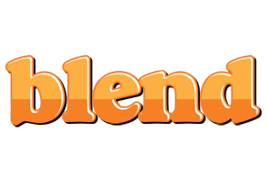 Blend orange logo