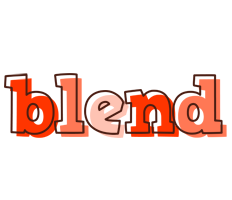 Blend paint logo