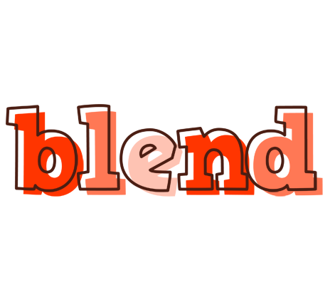 Blend paint logo