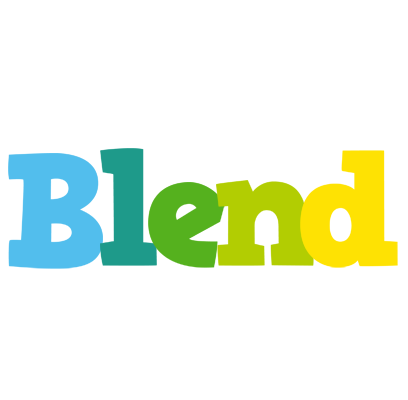 Blend rainbows logo