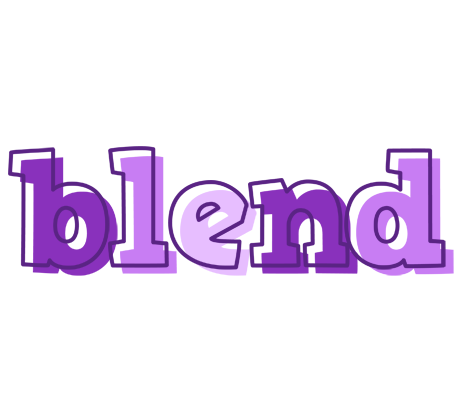 Blend sensual logo