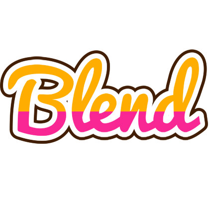 Blend smoothie logo