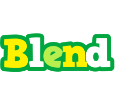 Blend soccer logo