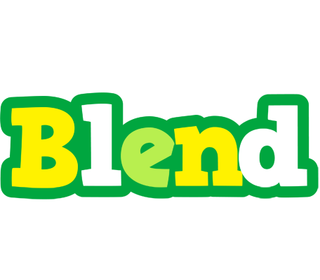Blend soccer logo