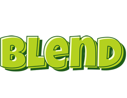 Blend summer logo