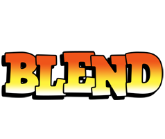 Blend sunset logo