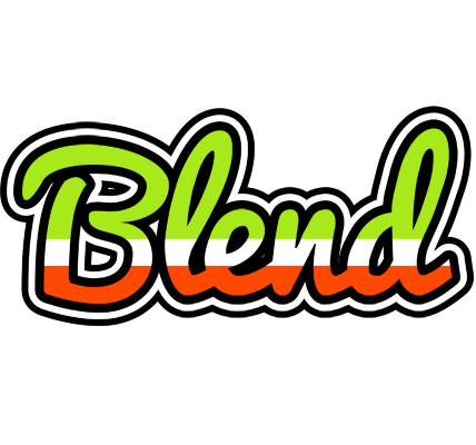 Blend superfun logo