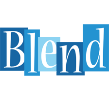 Blend winter logo