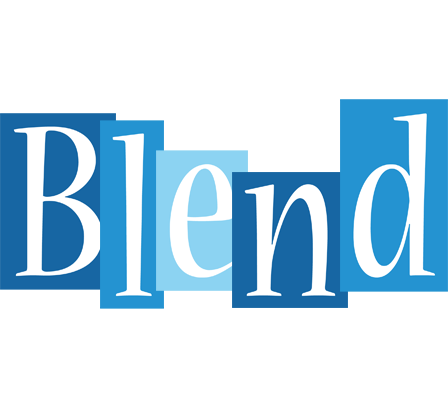 Blend winter logo
