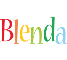 Blenda birthday logo