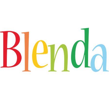 Blenda birthday logo