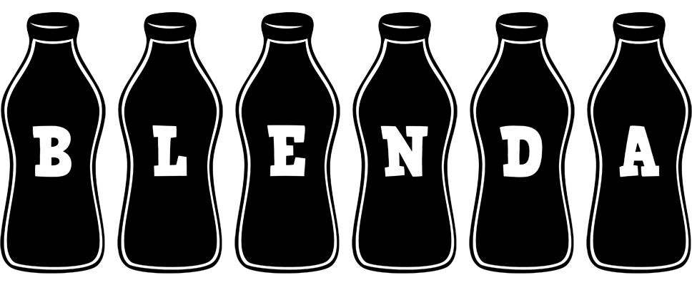 Blenda bottle logo