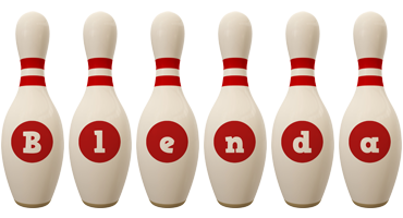 Blenda bowling-pin logo