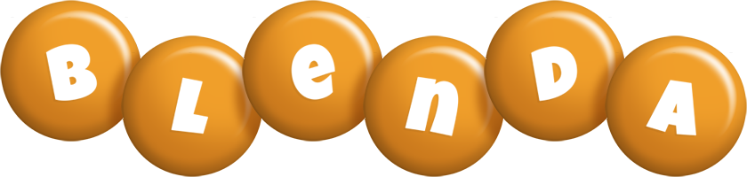 Blenda candy-orange logo