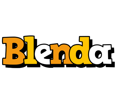 Blenda cartoon logo