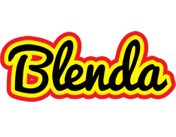 Blenda flaming logo