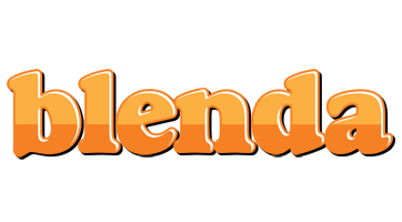 Blenda orange logo