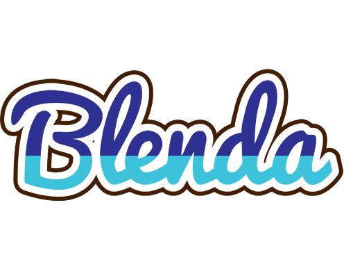 Blenda raining logo