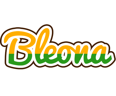 Bleona banana logo