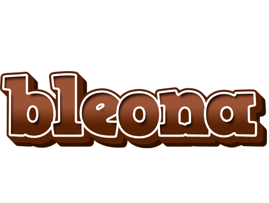 Bleona brownie logo