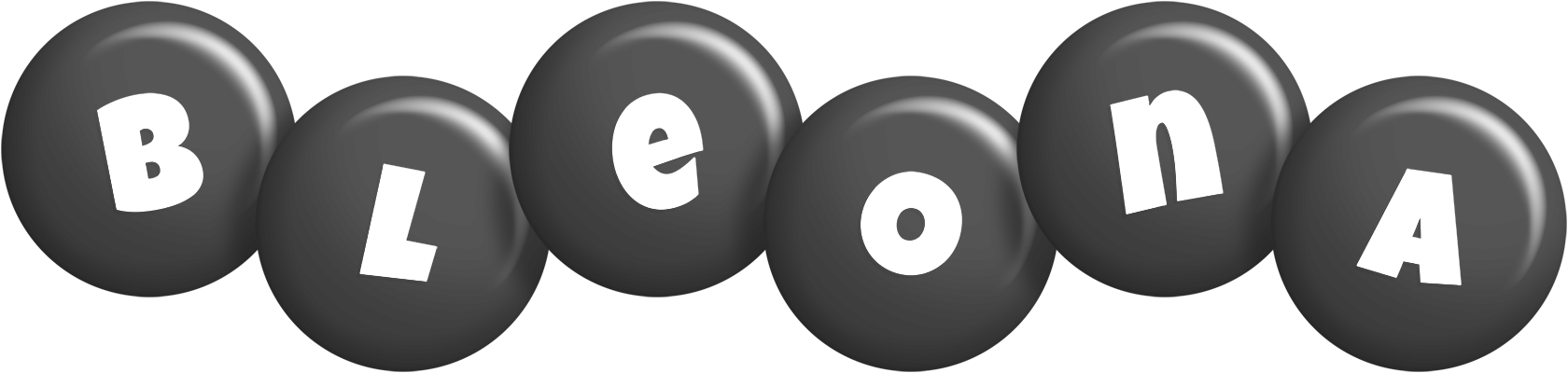 Bleona candy-black logo