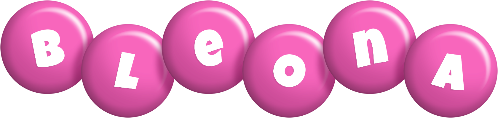 Bleona candy-pink logo