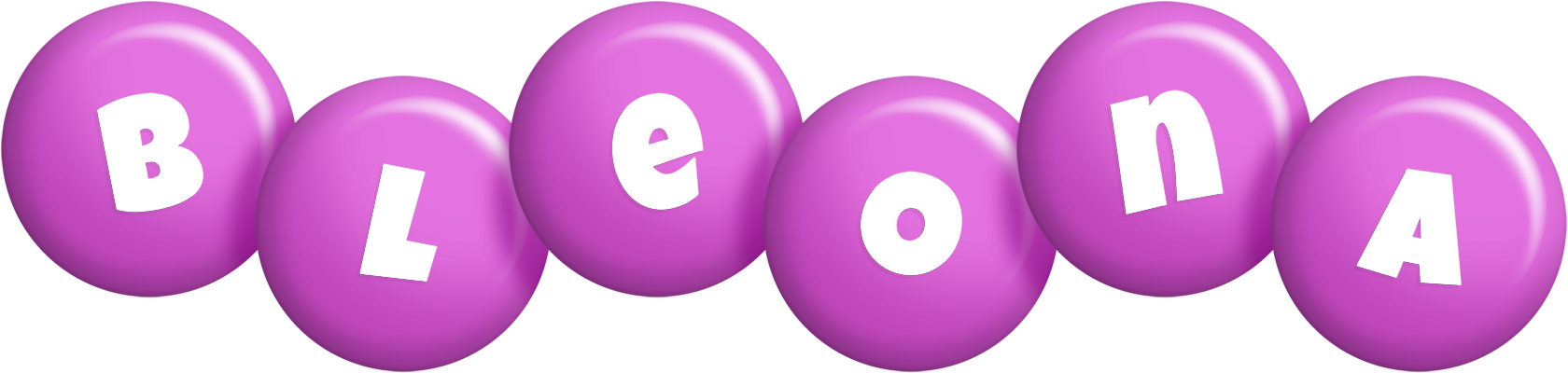 Bleona candy-purple logo