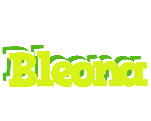 Bleona citrus logo