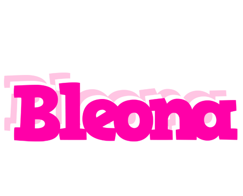 Bleona dancing logo