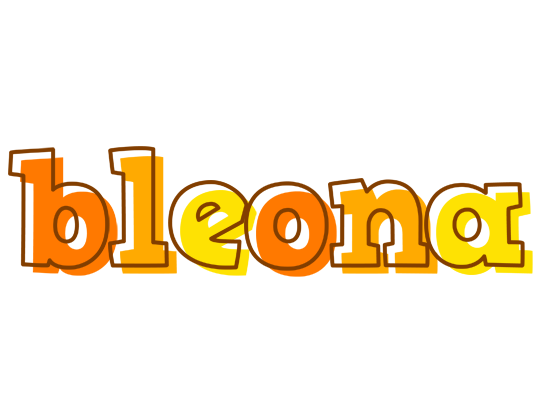 Bleona desert logo