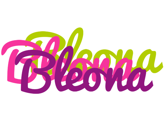 Bleona flowers logo
