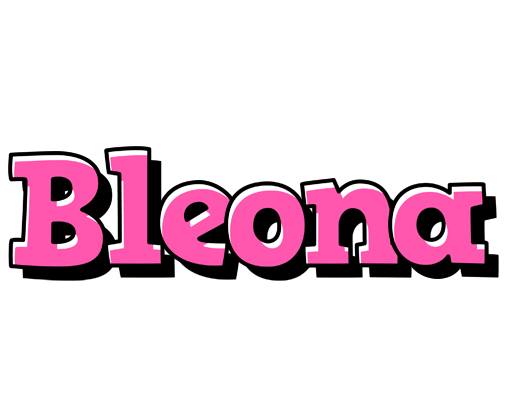 Bleona girlish logo