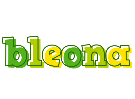 Bleona juice logo