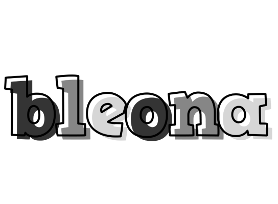 Bleona night logo