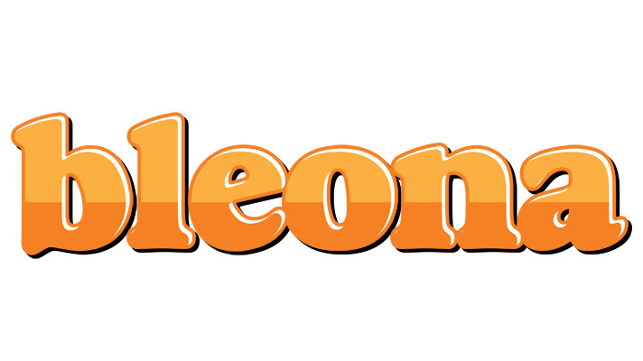Bleona orange logo
